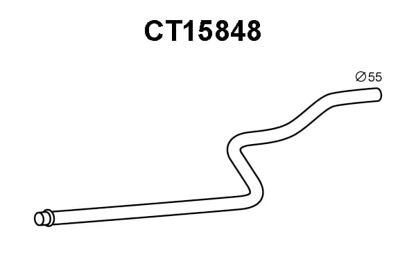 Tube d'echappement