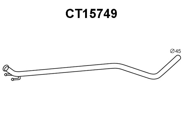 Tube d'echappement
