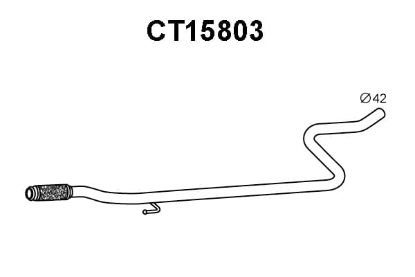 Tube d'echappement