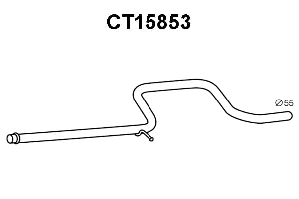 Tube d'echappement
