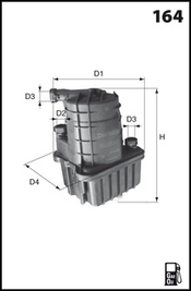 Filtre à carburant