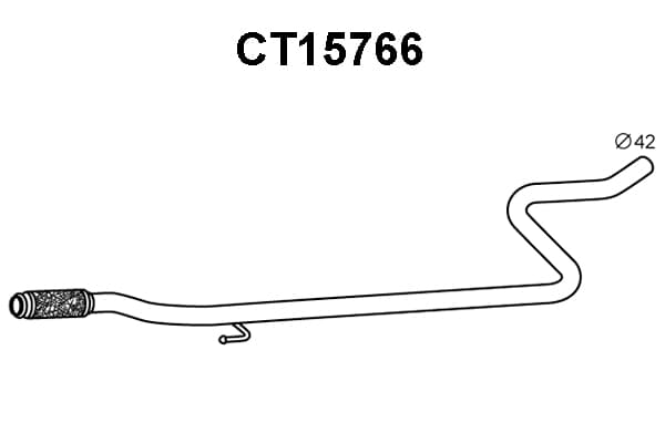 Tube d'echappement