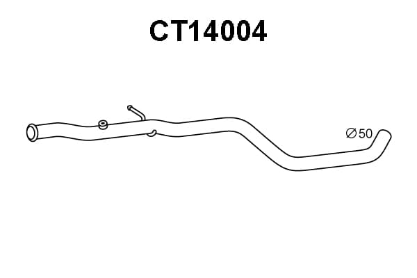 Tube d'echappement