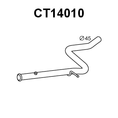Tube d'echappement