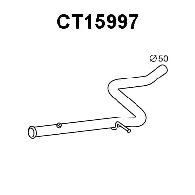 Tube d'echappement