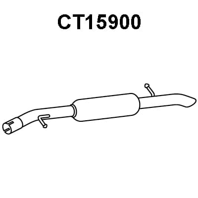 Tube d'echappement