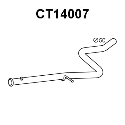 Tube d'echappement