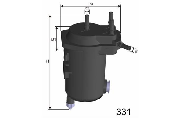 Filtre à carburant