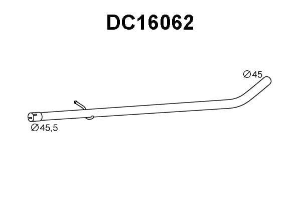 Tube d'echappement