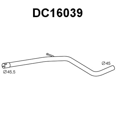 Tube d'echappement