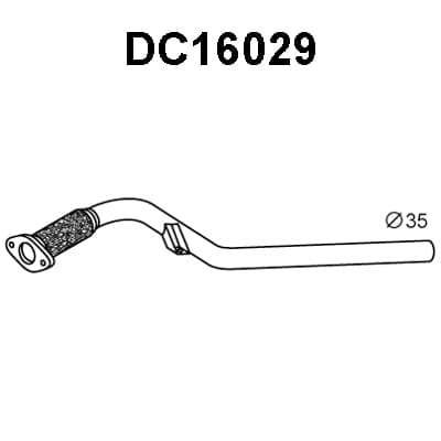 Tube d'echappement
