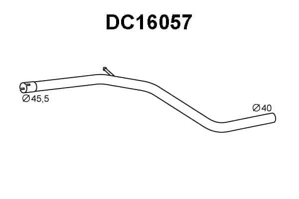 Tube d'echappement