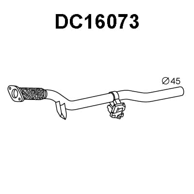 Tube d'echappement