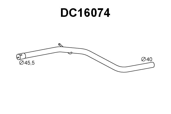 Tube d'echappement