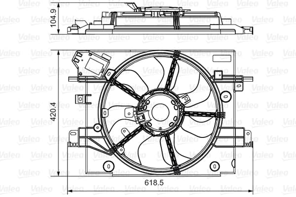 Ventilateur de radiateur