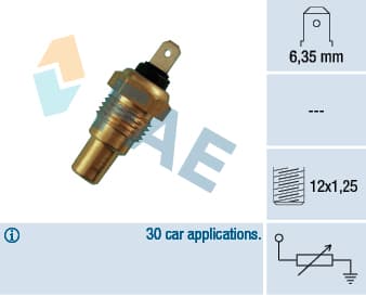 Sonde température d'eau