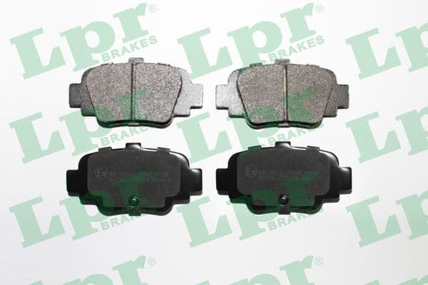 Plaquettes de frein arriere (Jeu de 4)