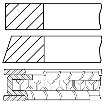 Segments de piston