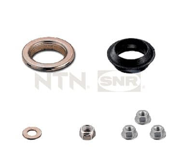 Kit coupelle d'amortisseur + roulement de suspension (toc)