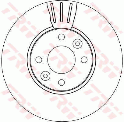 Disque de frein avant (Jeu de 2)