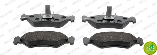 Plaquettes de frein avant (Jeu de 4)