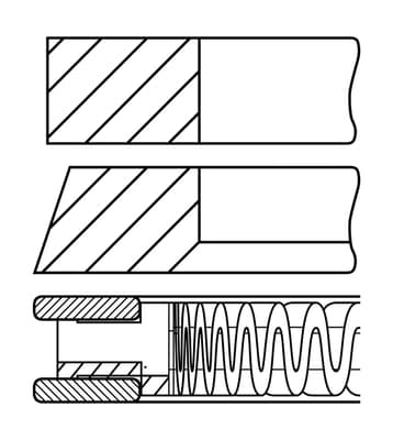 Segments de piston