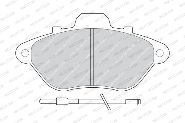 Plaquettes de frein avant (Jeu de 4)