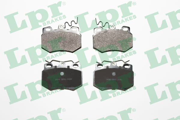 Plaquettes de frein avant (Jeu de 4)