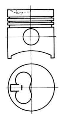Piston moteur