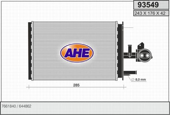 Radiateur de chauffage