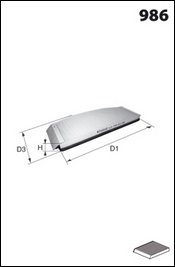 Filtre d'habitacle