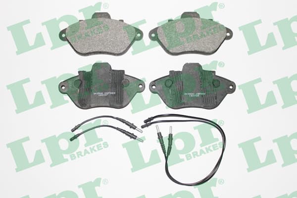 Plaquettes de frein avant (Jeu de 4)