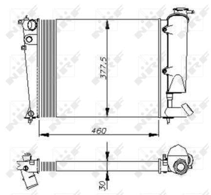 Radiateur de refroidissement