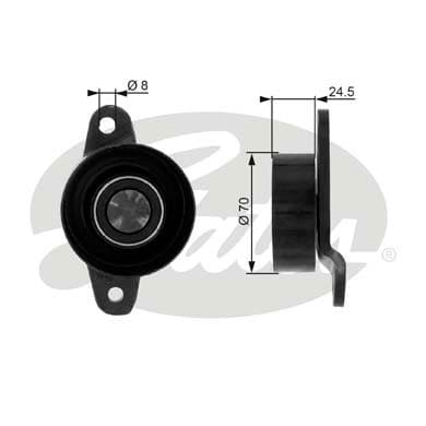 Galet enrouleur accessoires