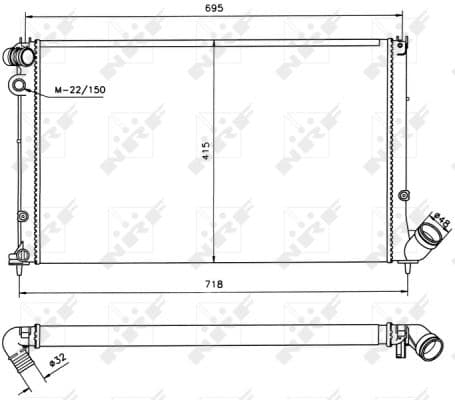 Radiateur de refroidissement