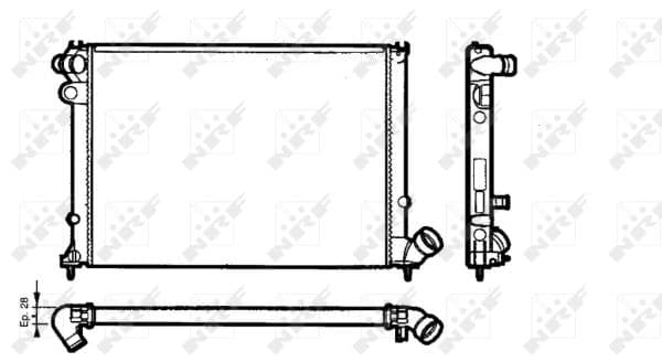 Radiateur de refroidissement