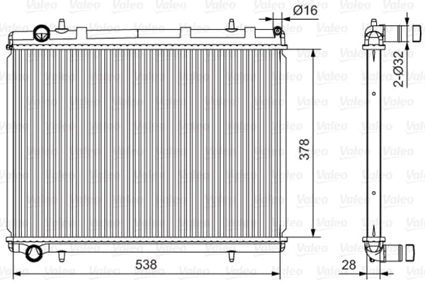 Radiateur de refroidissement