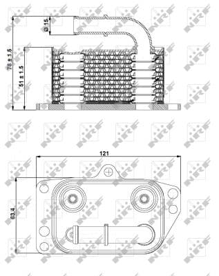 Radiateur huile