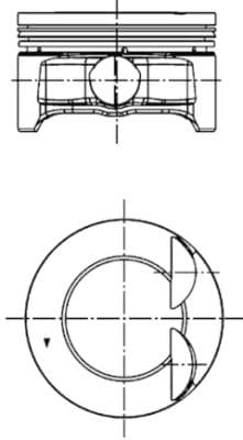 Piston moteur
