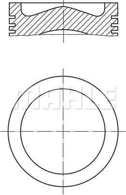 Piston moteur
