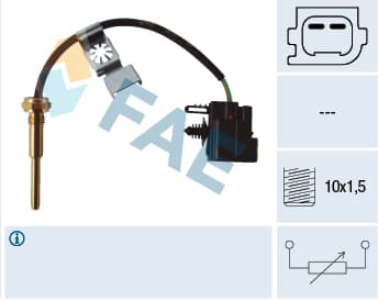 Capteur, temperature du liquide de refroidissement