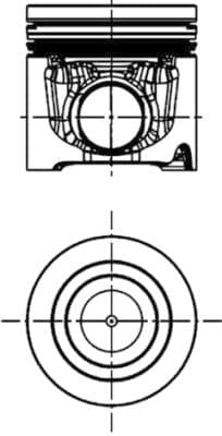 Piston moteur
