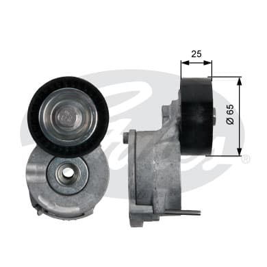 Galet tendeur accessoires
