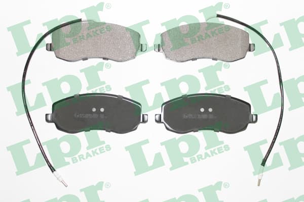 Plaquettes de frein avant (Jeu de 4)
