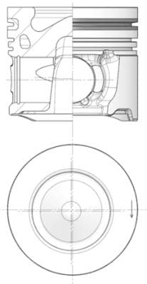 Piston moteur