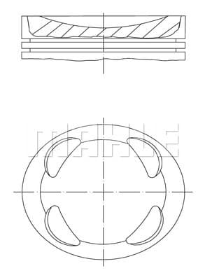 Piston moteur