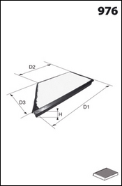 Filtre d'habitacle