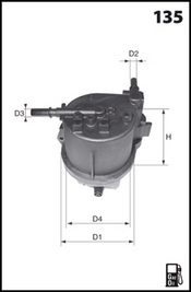 Filtre a  carburant