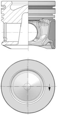 Piston moteur