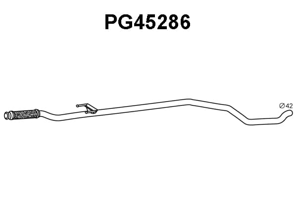 Tube d'echappement